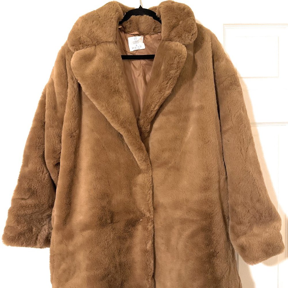 Faux Fur Coat (Light Purple) Baby Lavender
